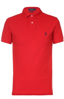 Хлопковое поло с короткими рукавами Polo Ralph Lauren