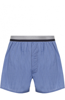 Хлопковые боксеры свободного кроя с широкой резинкой Ermenegildo Zegna