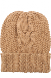 Кашемировая шапка фактурной вязки Kashja` Cashmere