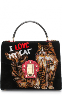 Сумка Lucia из текстиля Dolce &amp; Gabbana