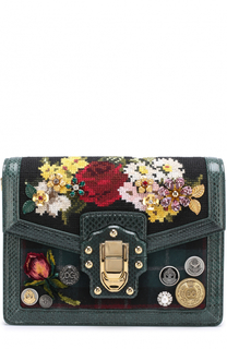 Сумка Lucia с декоративной отделкой Dolce &amp; Gabbana