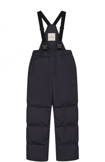 Пуховый комбинезон на подтяжках Moncler Enfant