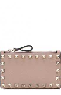 Кожаный футляр на молнии Rockstud Valentino