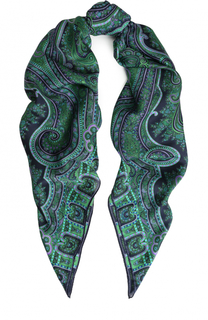 Шелковый платок с принтом Michele Binda