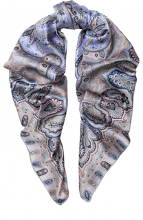 Шелковый платок с принтом Michele Binda