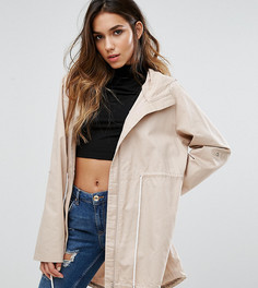 Макинтош в стиле милитари PrettyLittleThing - Светло-бежевый