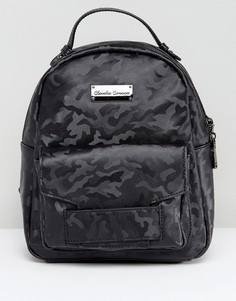 Камуфляжный рюкзак с карманами Claudia Conova - Черный