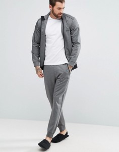 Джоггеры классического кроя с кромкой манжетом BOSS By Hugo Boss - Черный