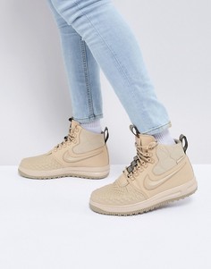 Бежевые кроссовки Nike Lunar Force 1 Duckboot 17 916682-201 - Бежевый