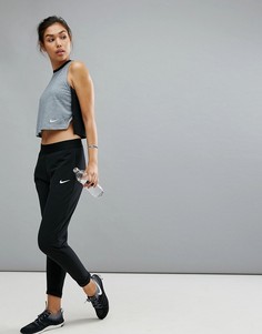 Черные брюки Nike Training - Черный