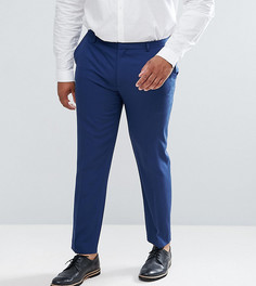 Темно-синие брюки скинни ASOS PLUS Wedding - Темно-синий
