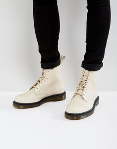 Ботинки с 8 парами люверсов Dr Martens Pascal Decon - Кремовый