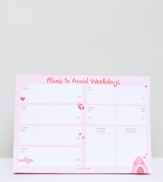 Планировщик Skinnydip Love Shark Plans to Avoid Weekdays - Мульти