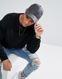 Серая бейсболка ASOS - Серый