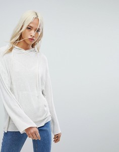 Худи из трикотажа NYTT Core - Серый