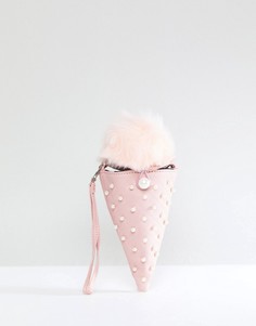 Сумка с ремешком на запястье Yoki Novelty Ice Cream - Розовый