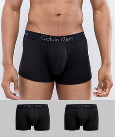 Комплект из 2 пар черных боксеров-брифов Calvin Klein - Черный