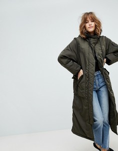 Monki utility parka clearance