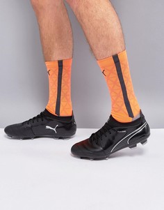 Черные футбольные бутсы Puma One 17.3 Firm Ground 10407404 - Черный