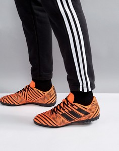Оранжевые кроссовки adidas Football Nemeziz 17.4 Astro Turf S76979 - Оранжевый