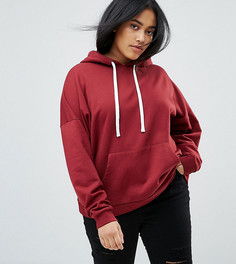 Худи свободного кроя ASOS CURVE - Красный
