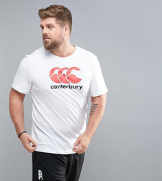 Белая футболка с логотипом Canterbury PLUS E546720-001 - Белый
