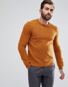 Коричневый джемпер из овечьей шерсти ASOS - Коричневый