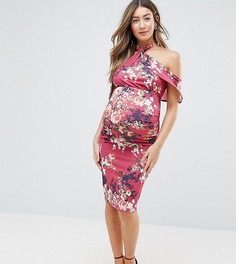 Платье-футляр с цветочным принтом ASOS Maternity TALL - Мульти
