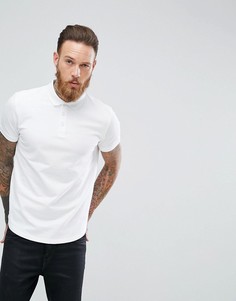 Белое поло из пике ASOS - Белый