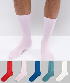 5 пар носков ASOS - Мульти