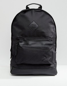 Черный рюкзак с карманом River Island - Черный
