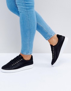 Атласные кроссовки Fred Perry - Черный