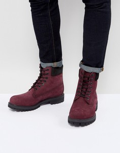 Красные ботинки Timberland Classic 6 Inch Premuim - Красный