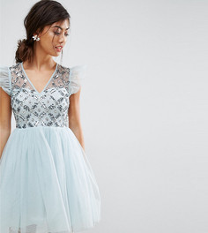 Платье мини из тюля ASOS PETITE - Мульти