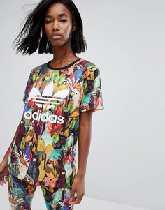 Футболка adidas Originals X Farm Passaredo - Мульти
