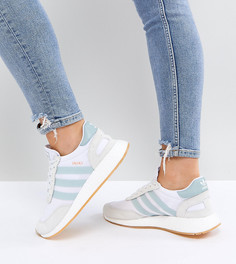 Белые кроссовки с мятной отделкой adidas Originals - Мульти