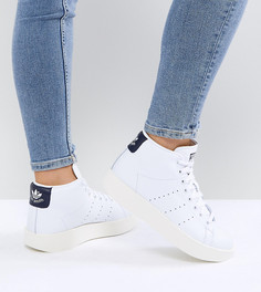 Белые кроссовки средней высоты adidas Originals Stan Smith - Мульти