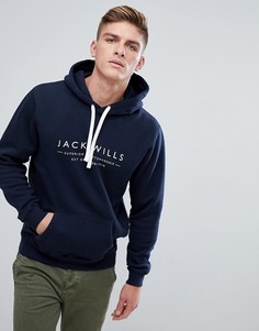 Темно-синий худи Jack Wills Batsford Heritage - Темно-синий