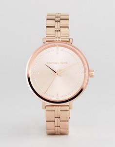 Золотисто-розовый браслет Michael Kors MK3793 Bridgette - Золотой