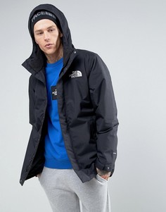 Черная парка с подкладкой из искусственного меха The North Face Zaneck - Черный