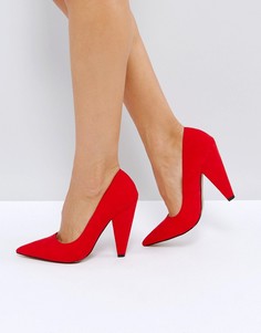 Туфли на высоком каблуке ASOS PETRA - Красный