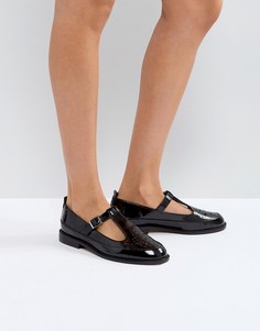 Туфли на плоской подошве ASOS MANDARIN - Черный