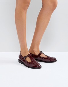 Туфли на плоской подошве ASOS MANDARIN - Красный