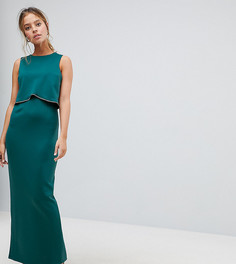 Платье макси ASOS PETITE - Зеленый