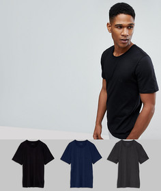 3 футболки классического кроя BOSS By Hugo Boss - Мульти