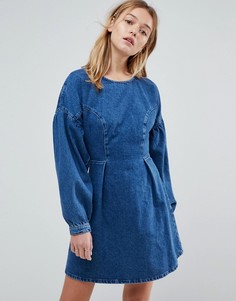 Джинсовое платье ASOS - Синий