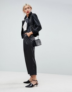 Суженные книзу брюки в полоску ASOS - Мульти