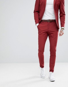 Супероблегающие брюки Selected Homme - Красный