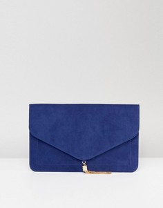 Клатч с кисточкой ASOS - Темно-синий