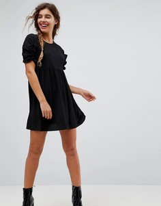 Свободное платье мини ASOS - Черный
